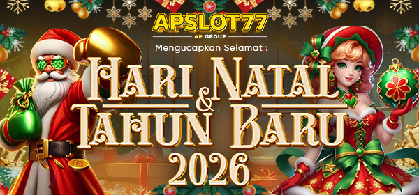 APSLOT77 tahun baru 2026 banner